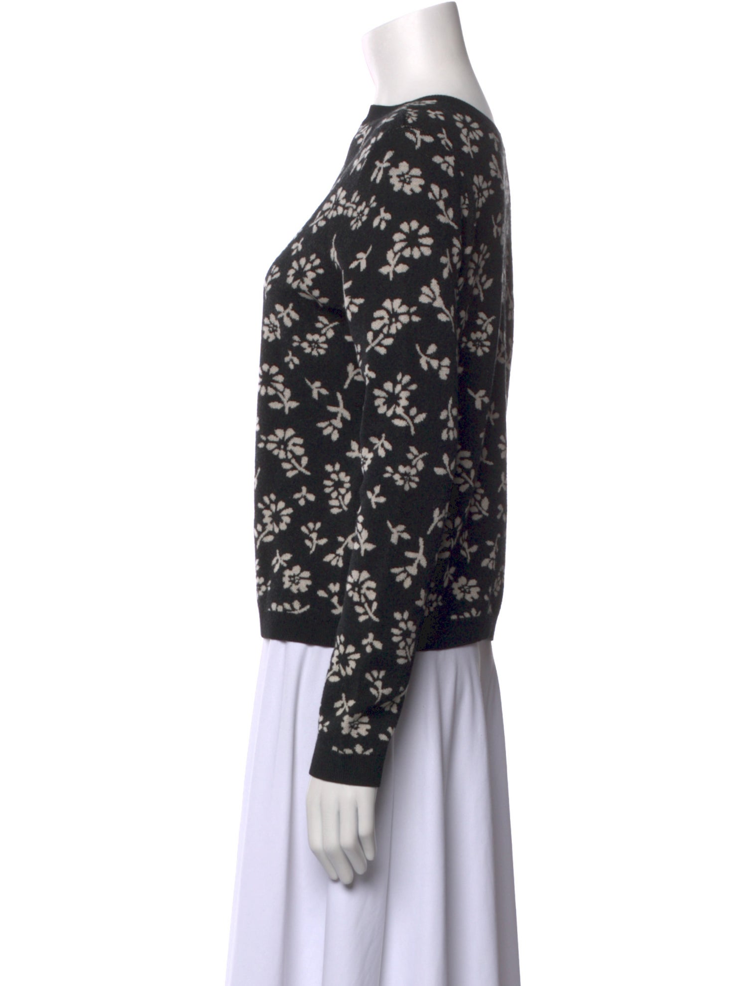 Sandy Liang Merino Wool Printed Sweater