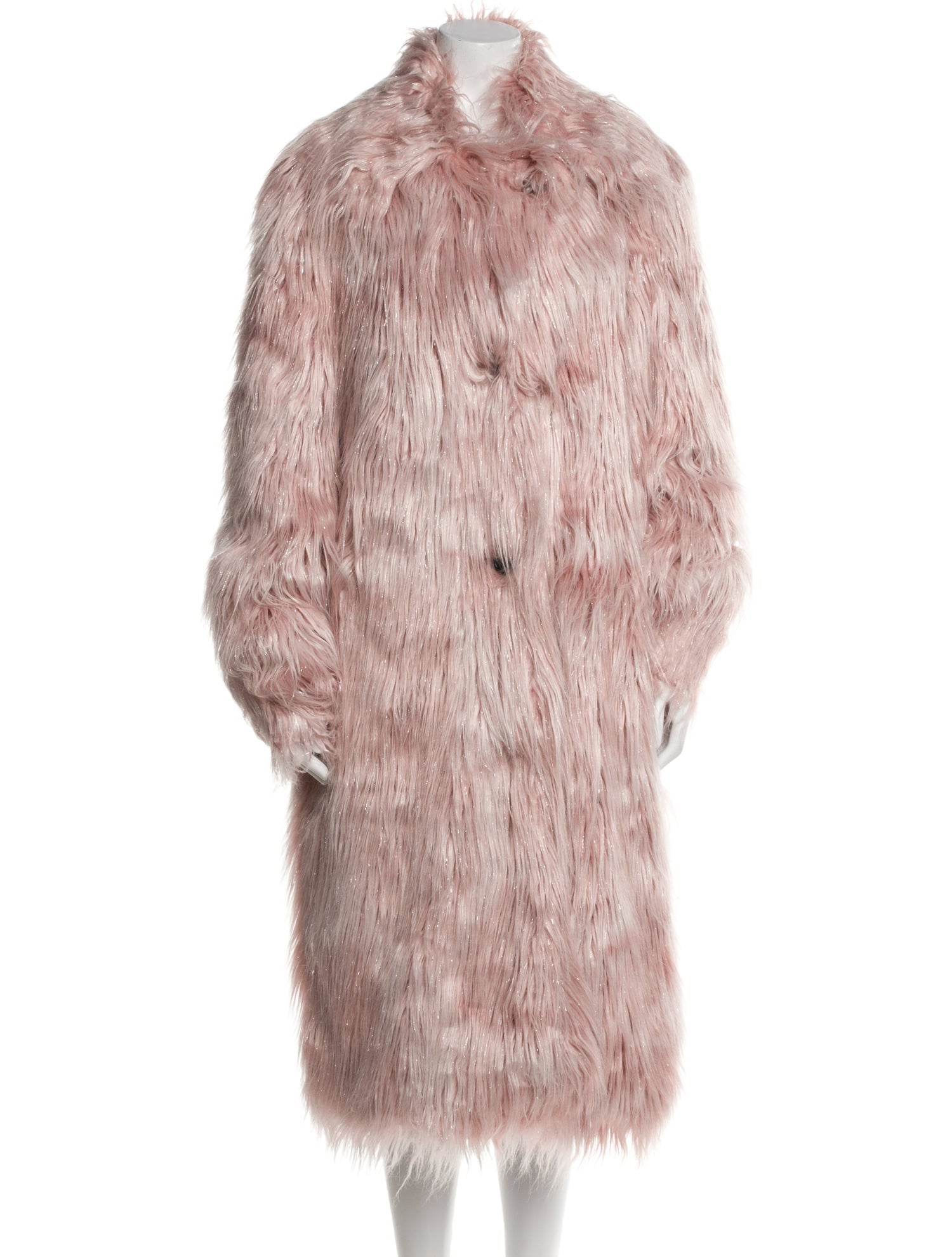 Sandy Liang Faux Fur Coat