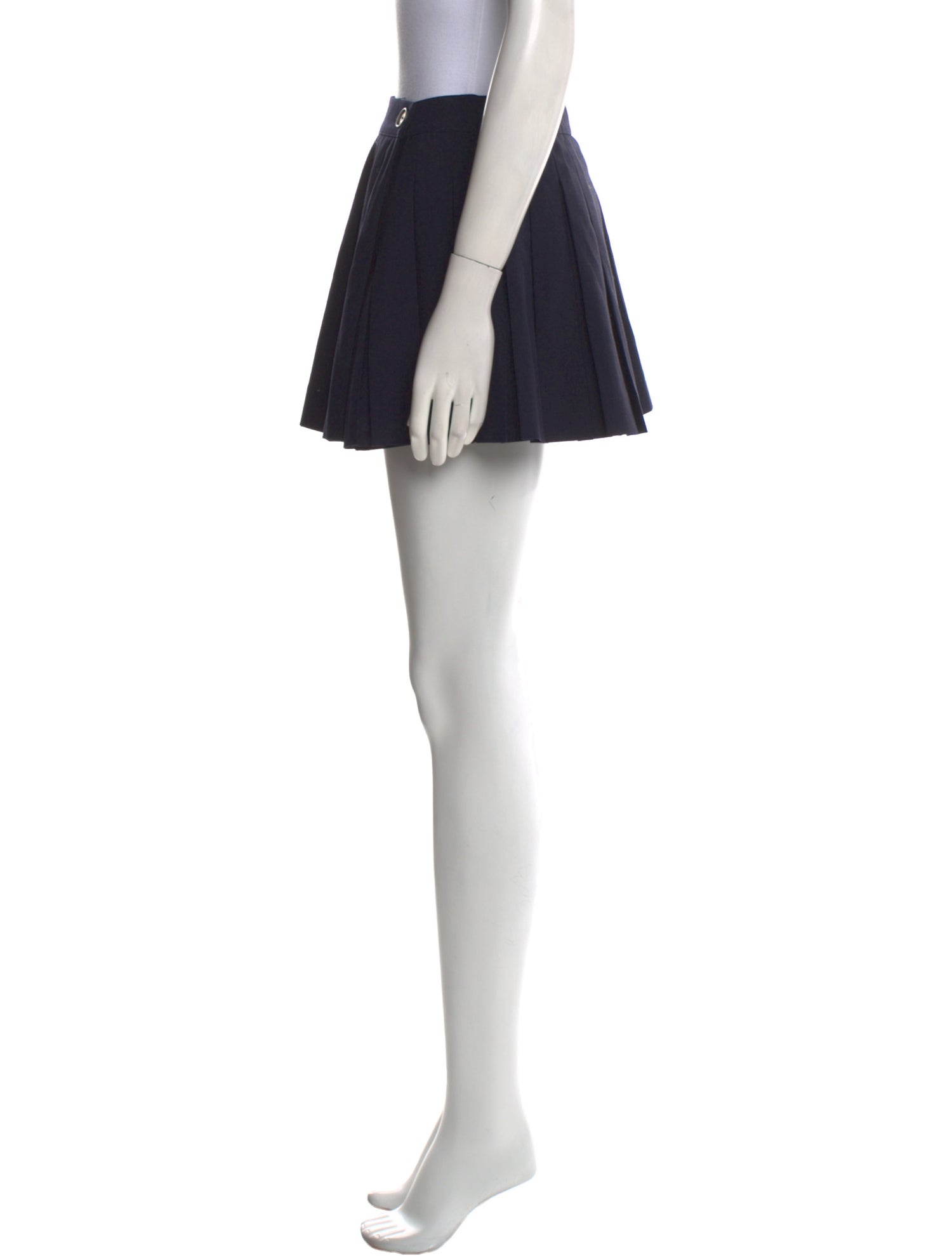 Sandy Liang Pleated Accents Mini Skirt w/ Tags