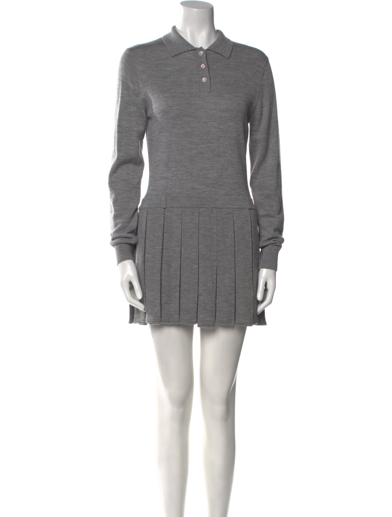 Sandy Liang Merino Wool Mini Dress