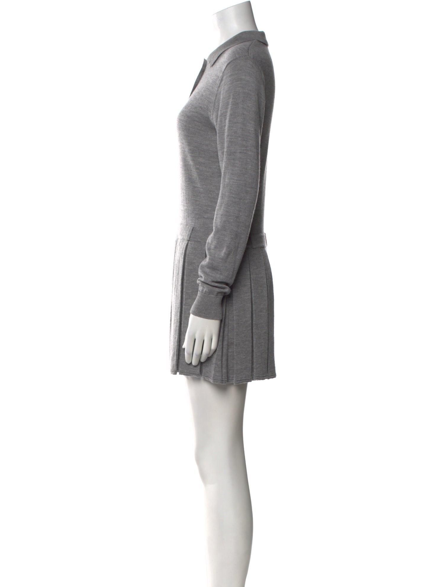 Sandy Liang Merino Wool Mini Dress
