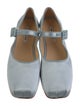 Sandy Liang Satin Mary Jane Flats