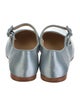 Sandy Liang Satin Mary Jane Flats