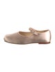 Sandy Liang Satin Mary Jane Flats
