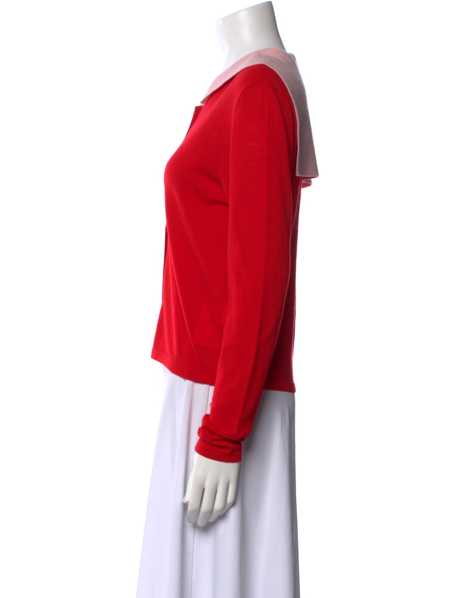 Sandy Liang Merino Wool Crew Neck Sweater