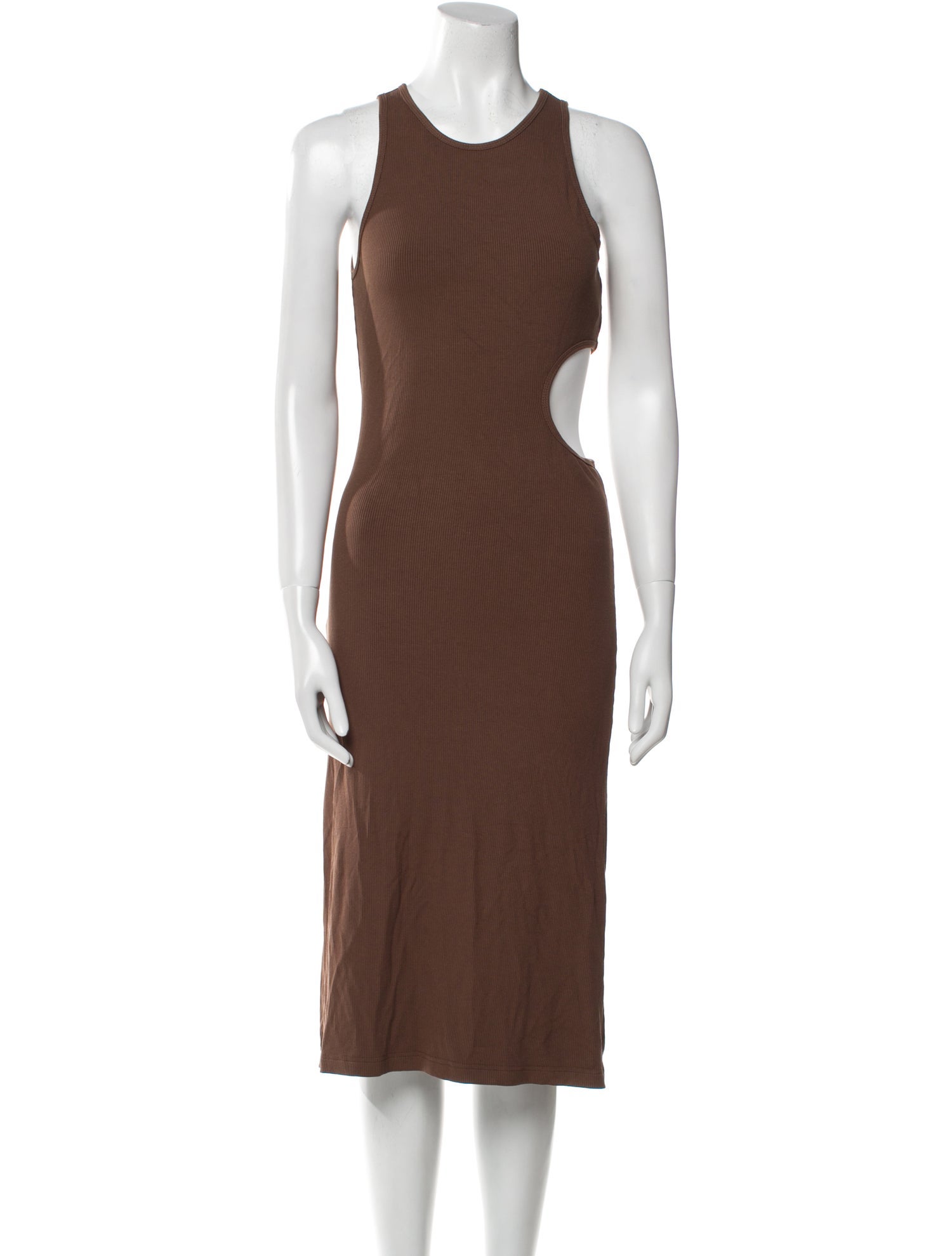 Sandy Liang Crew Neck Midi Length Dress w/ Tags