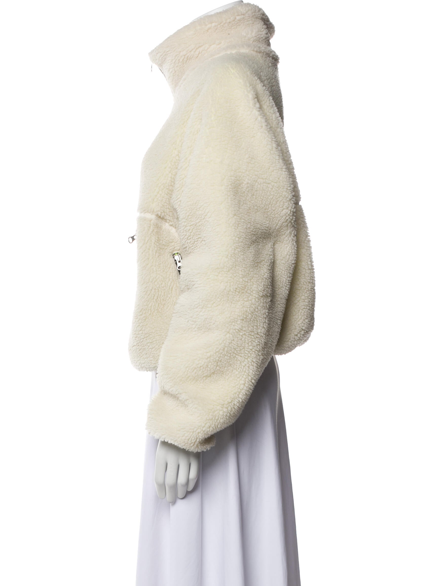 Sandy Liang Faux Fur Jacket
