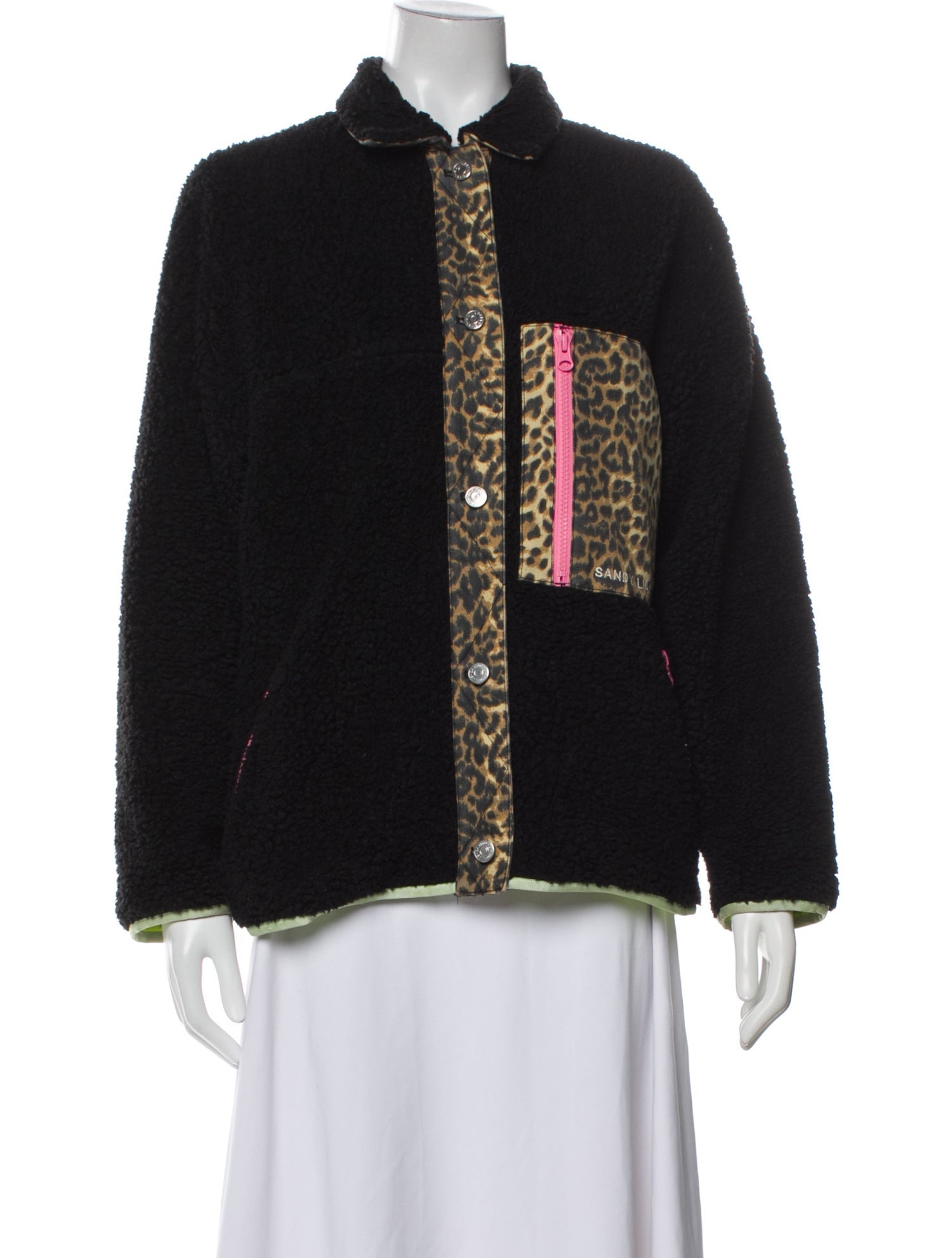 Sandy Liang Animal Print Jacket