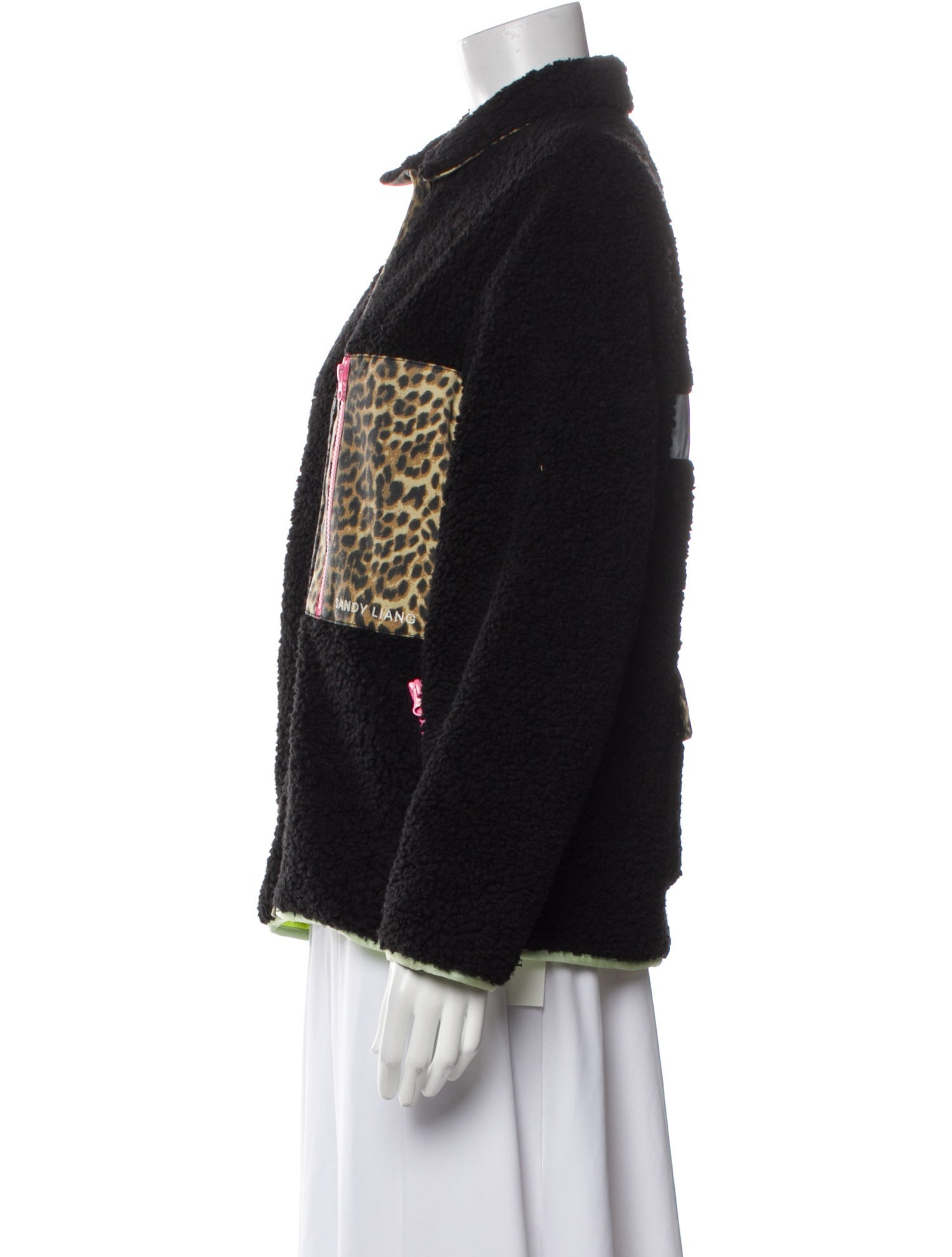 Sandy Liang Animal Print Jacket