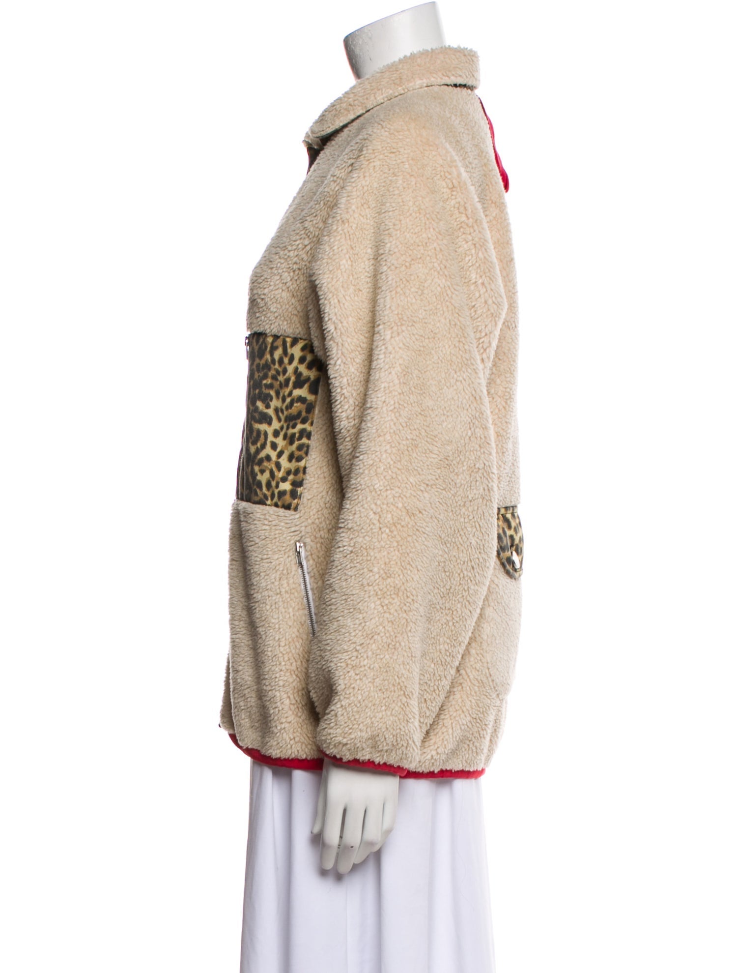 Sandy Liang Animal Print Jacket
