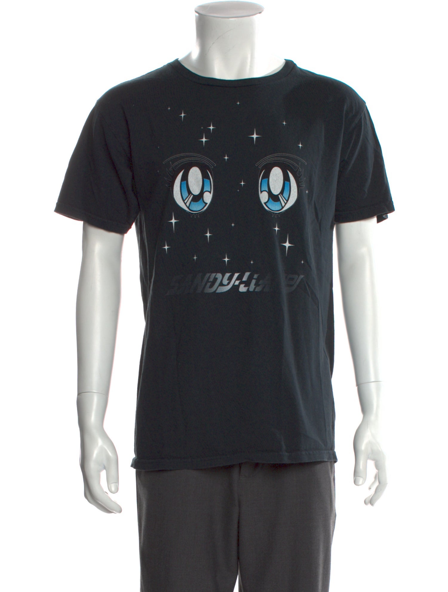 Sandy Liang Graphic Print Crew Neck T-Shirt