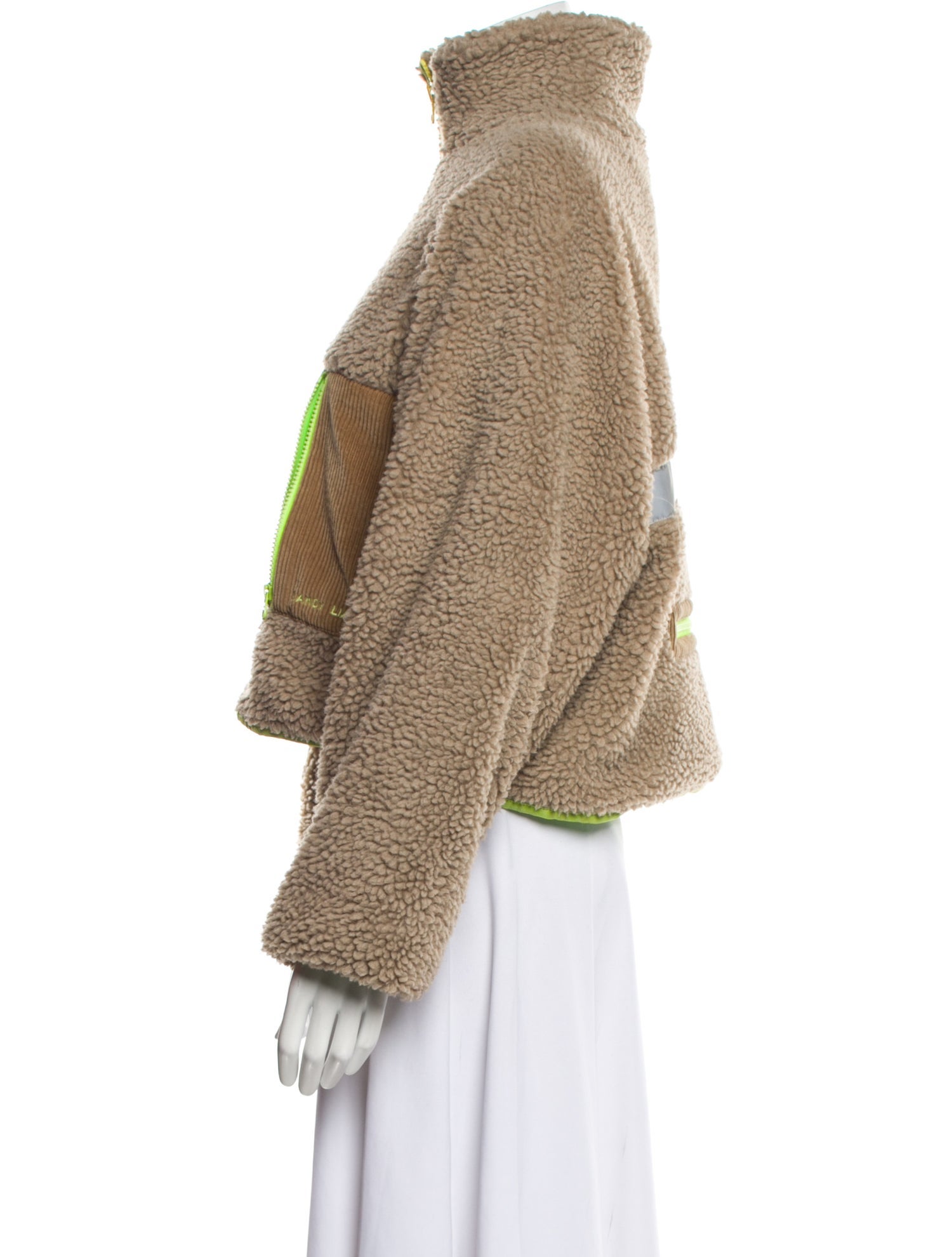 Sandy Liang Faux Fur Jacket