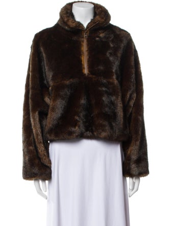 Sandy Liang Fur Jacket