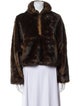 Sandy Liang Fur Jacket