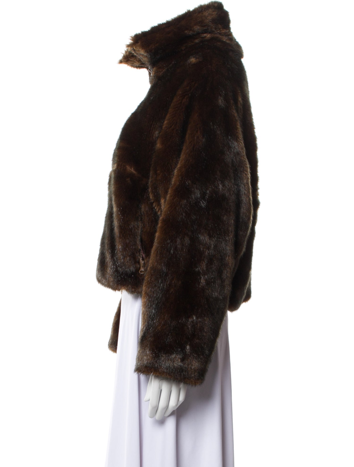 Sandy Liang Fur Jacket