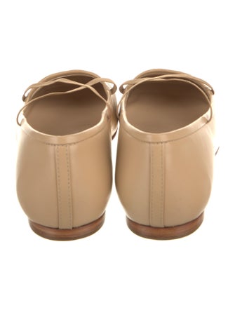 Sandy Liang Leather Mary Jane Flats