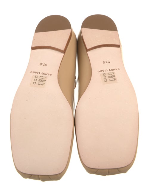 Sandy Liang Leather Mary Jane Flats