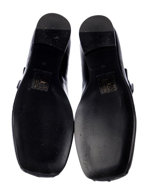 Sandy Liang Patent Leather Monk Straps