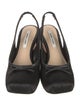 Sandy Liang Silk Slingback Pumps