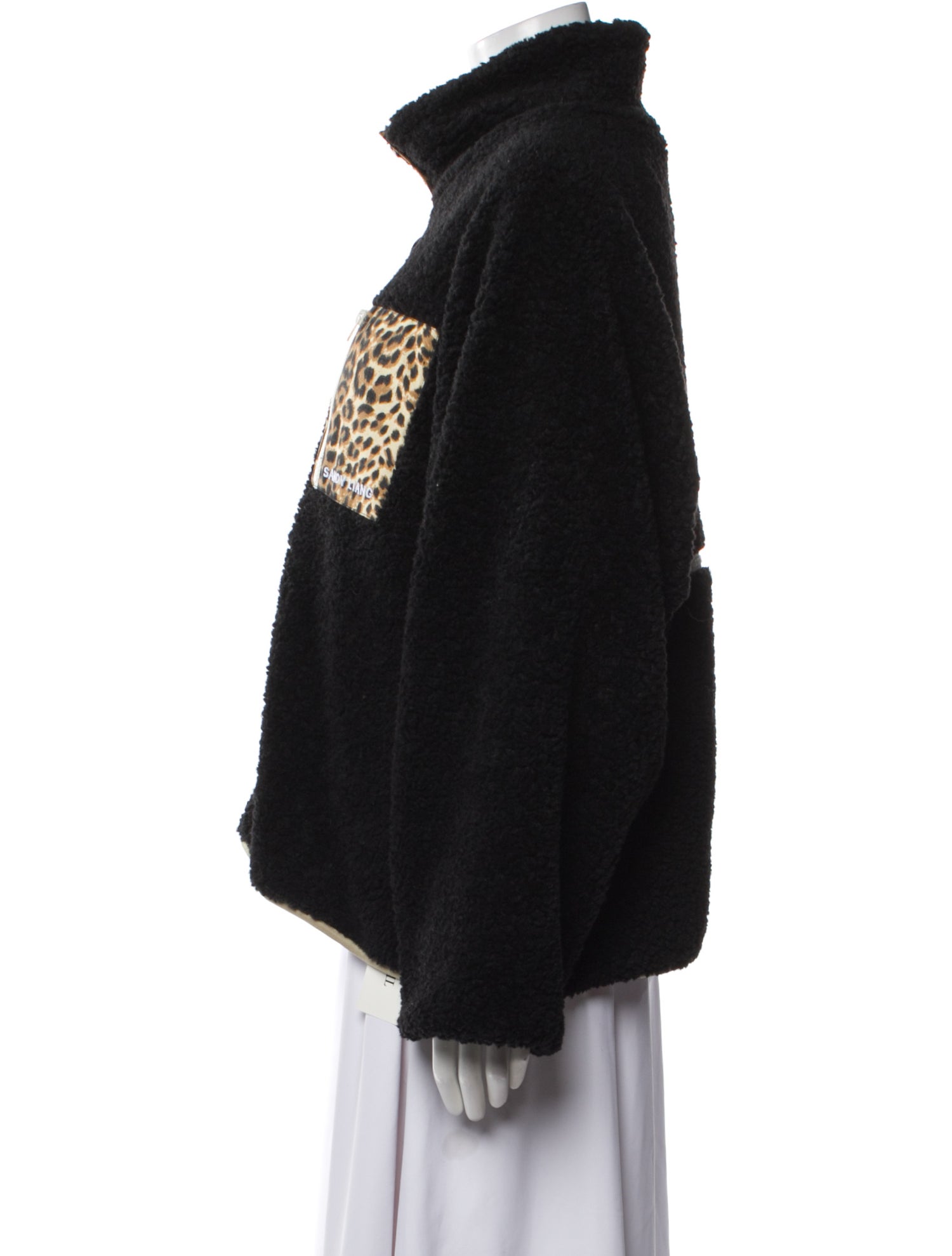 Sandy Liang Faux Fur Jacket