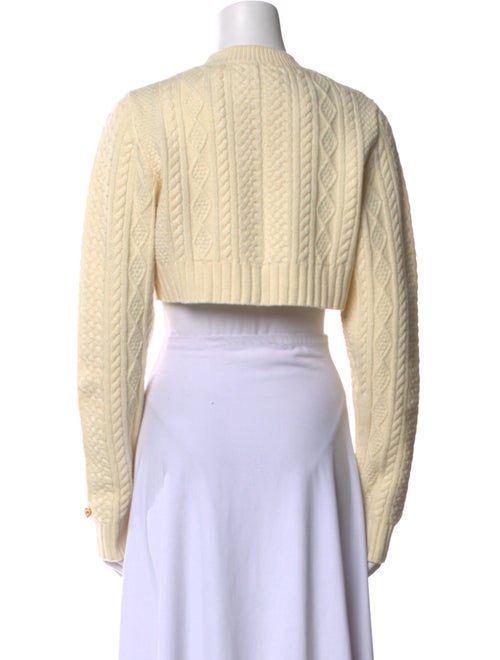 Sandy Liang Lambswool Crew Neck Sweater