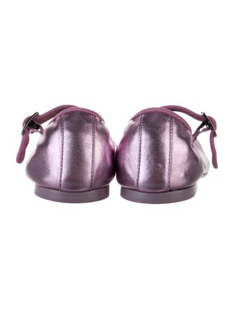 Sandy Liang Leather Mary Jane Flats