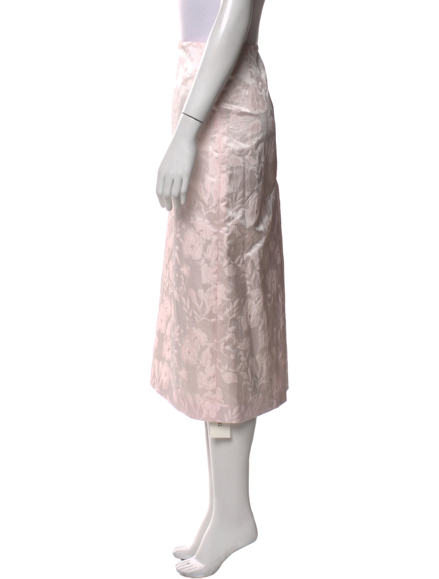 Sandy Liang Floral Print Midi Length Skirt w/ Tags