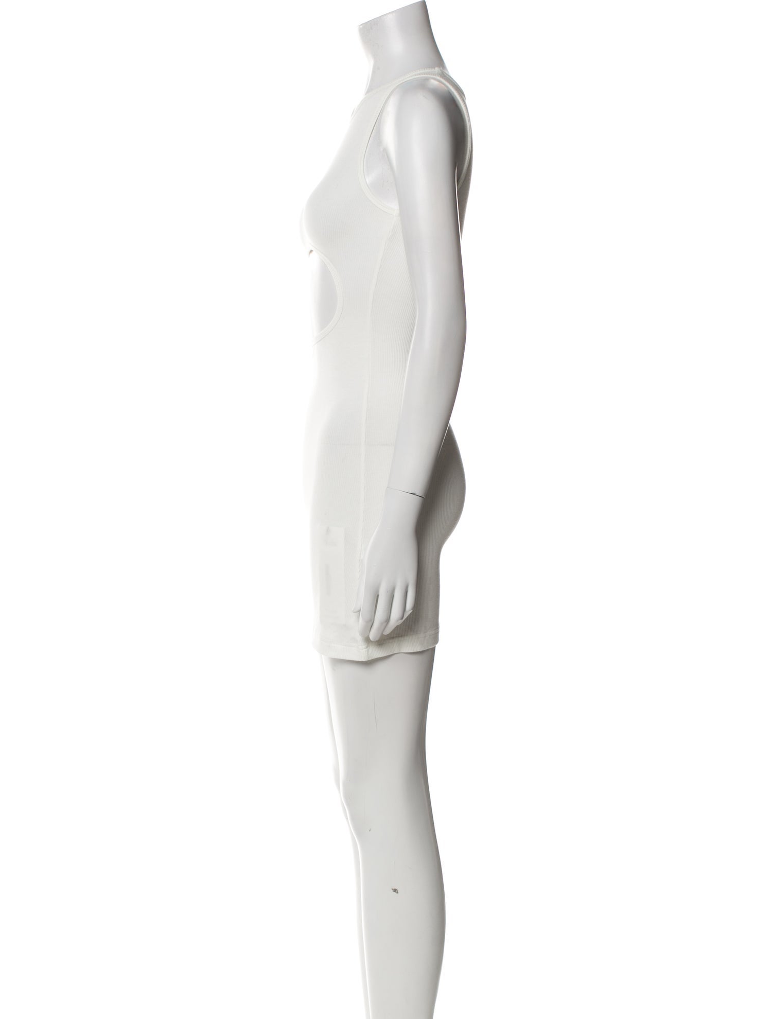 Sandy Liang Crew Neck Mini Dress