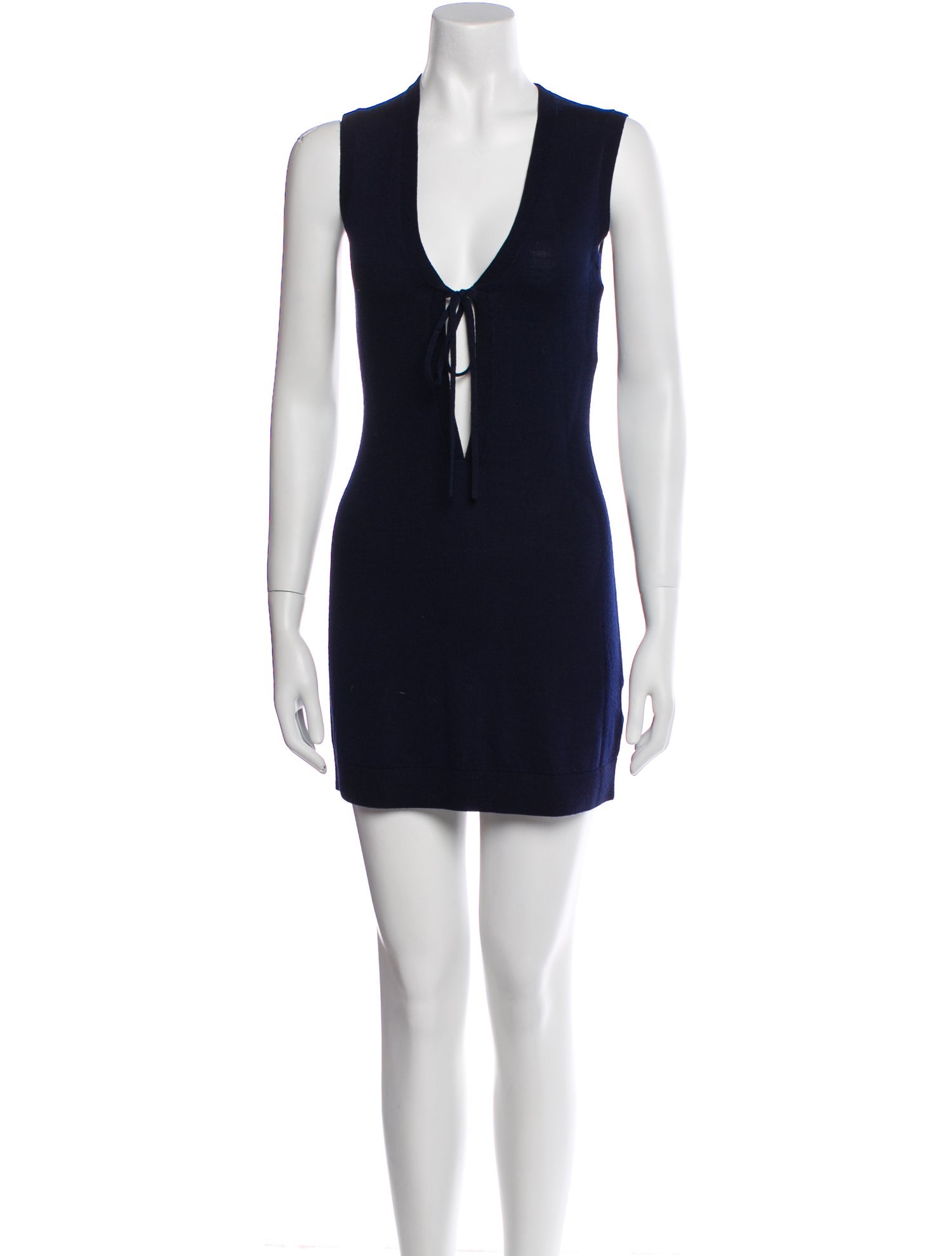Sandy Liang Merino Wool Mini Dress