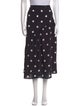 Sandy Liang Polka Dot Print Midi Length Skirt