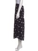 Sandy Liang Polka Dot Print Midi Length Skirt