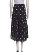Sandy Liang Polka Dot Print Midi Length Skirt