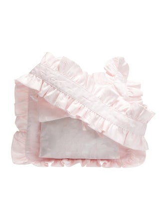 Sandy Liang Satin Messenger Bag