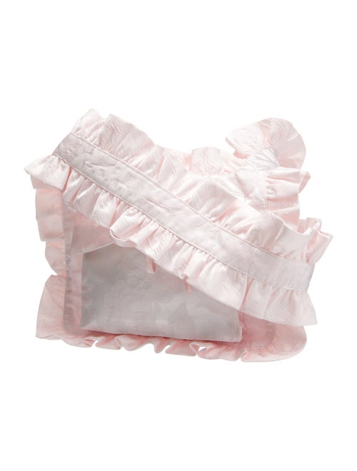 Sandy Liang Satin Messenger Bag