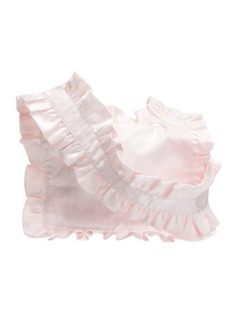 Sandy Liang Satin Messenger Bag