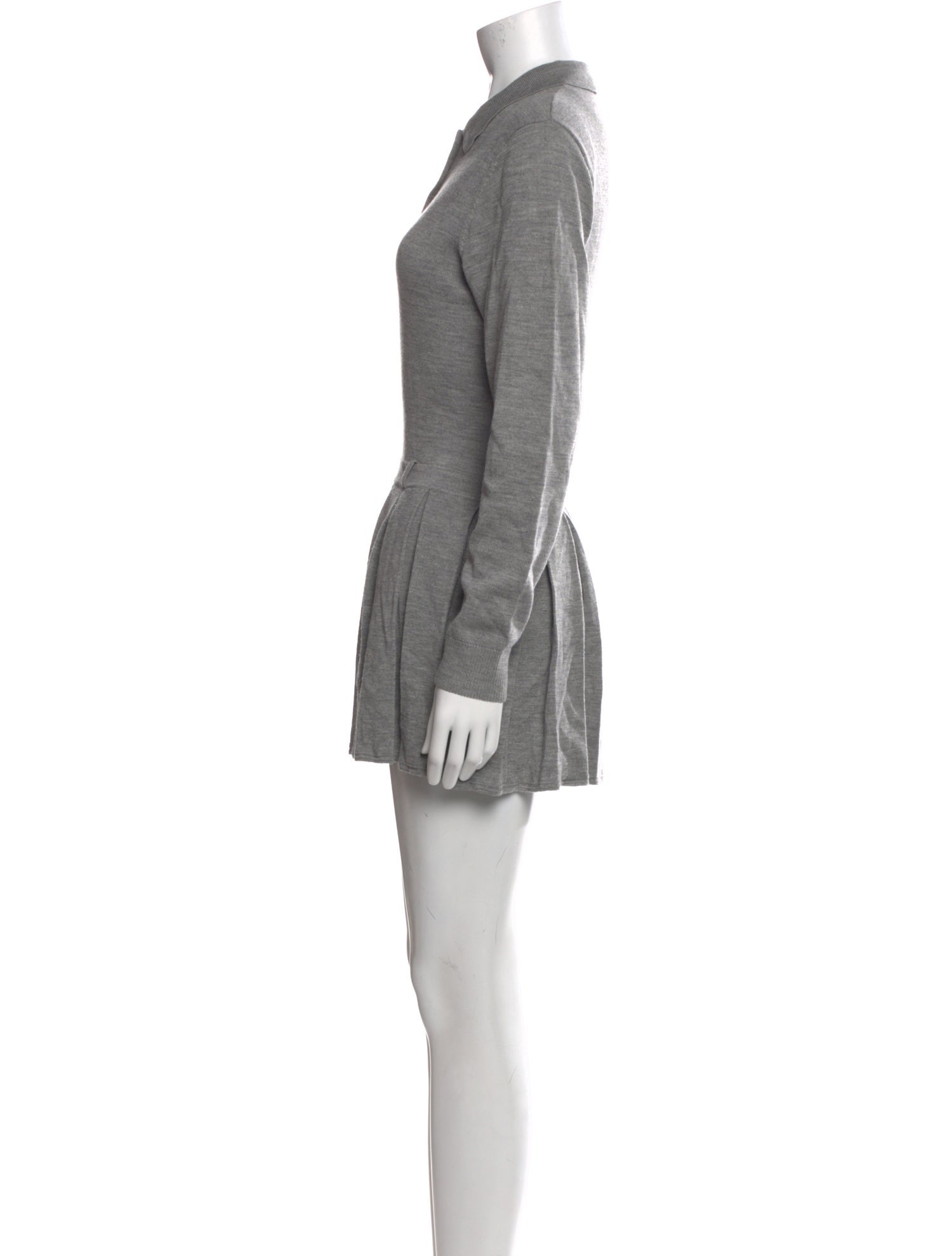 Sandy Liang Merino Wool Mini Dress