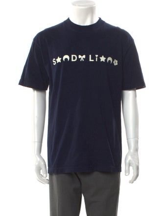 Sandy Liang Graphic Print Crew Neck T-Shirt