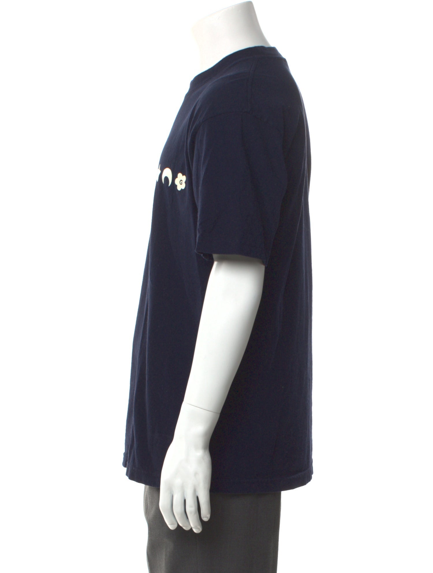 Sandy Liang Graphic Print Crew Neck T-Shirt