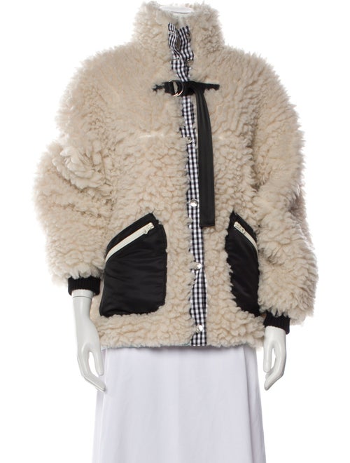 Sandy Liang Faux Fur Faux Fur Coat