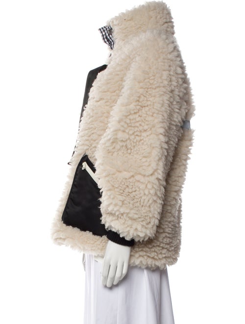 Sandy Liang Faux Fur Faux Fur Coat