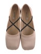Sandy Liang Satin Mary Jane Flats