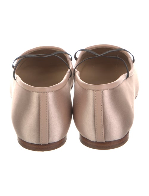 Sandy Liang Satin Mary Jane Flats