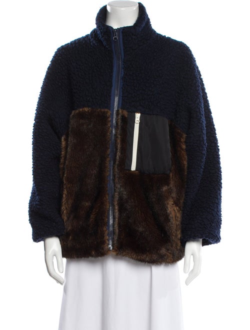 Sandy Liang Faux Fur Jacket