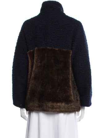Sandy Liang Faux Fur Jacket