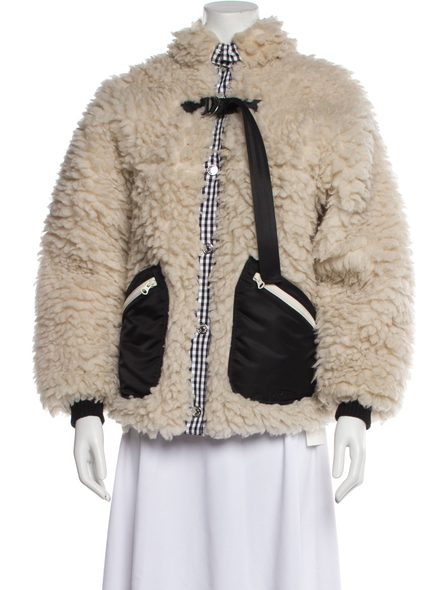Sandy Liang Faux Fur Faux Fur Jacket