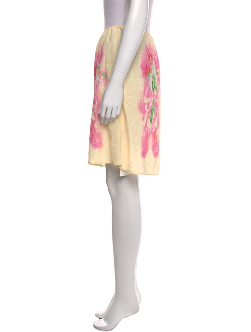 Sandy Liang Graphic Print Mini Skirt