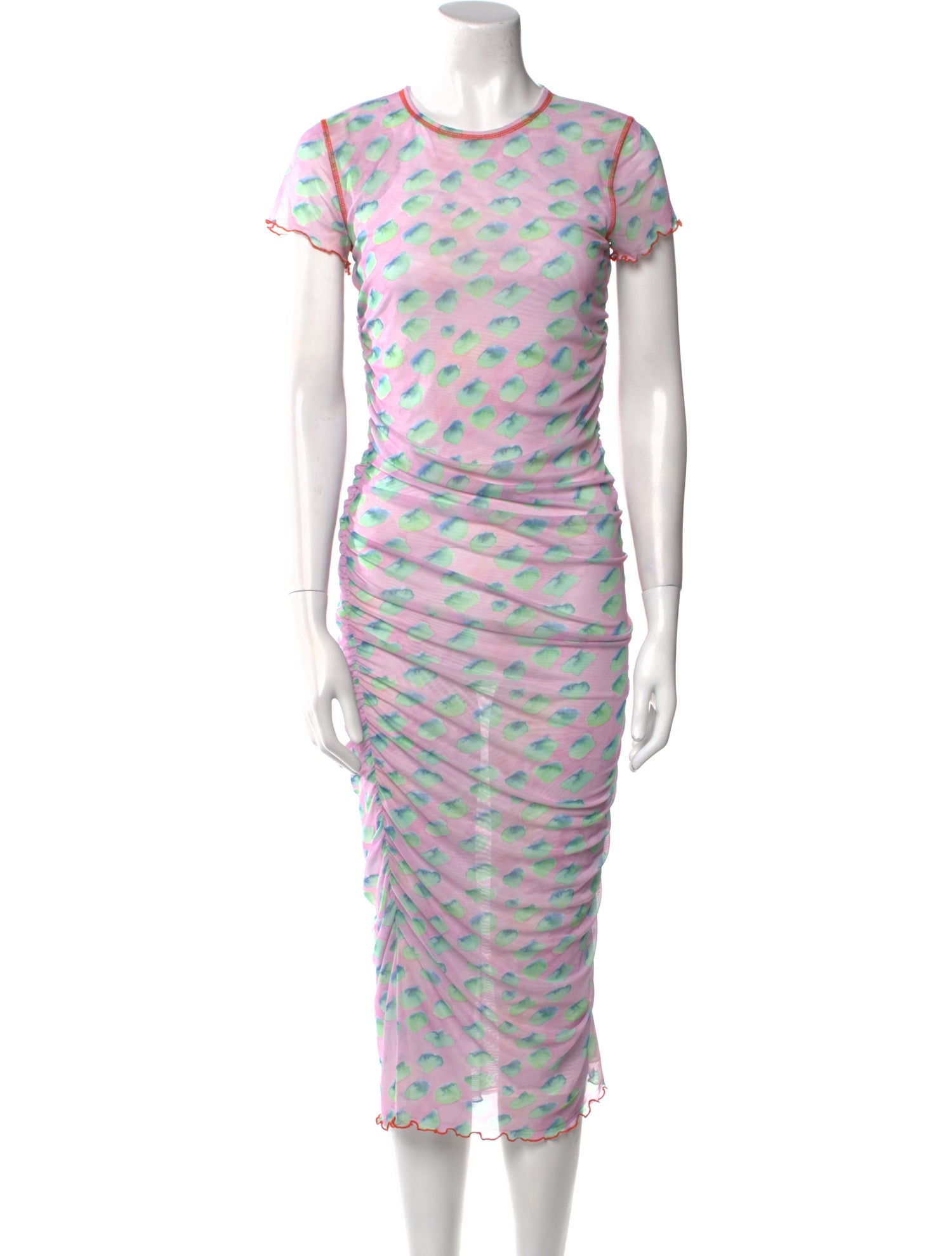 Sandy Liang Printed Long Dress