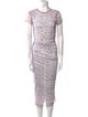 Sandy Liang Printed Long Dress