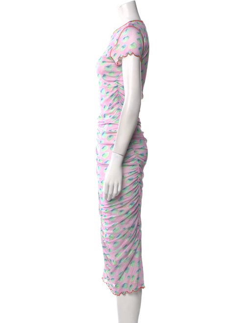 Sandy Liang Printed Long Dress