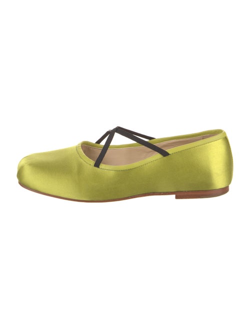 Sandy Liang Leather Mary Jane Flats